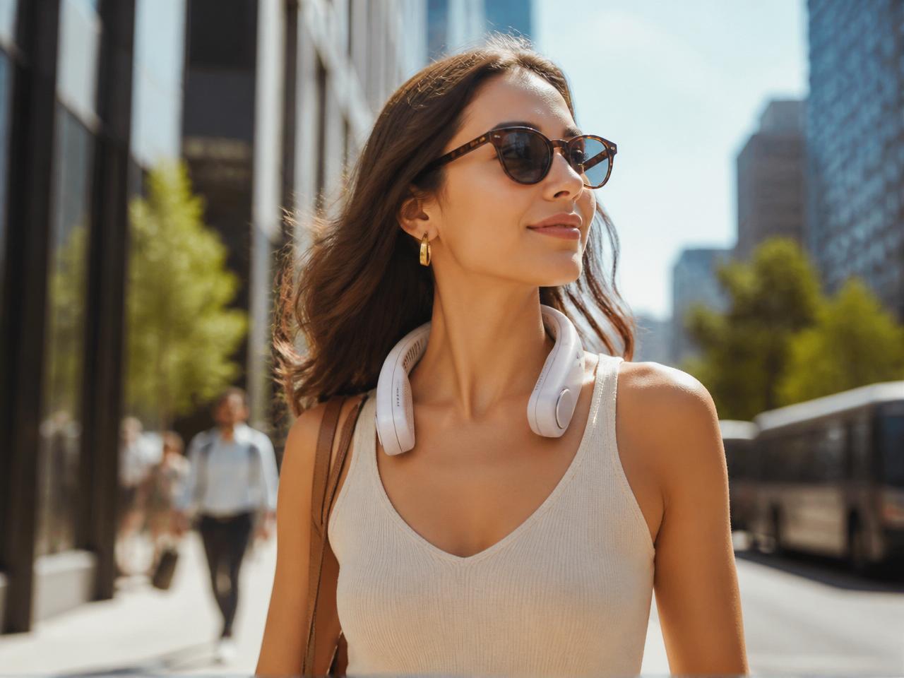 VENTORA neck fan in everyday life